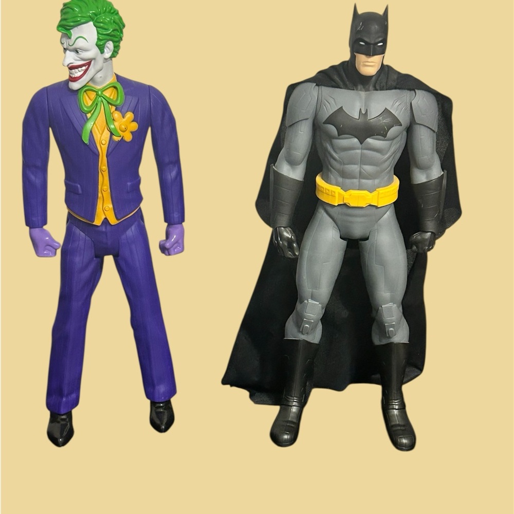Jakks Pacific classic Gray Batman And  Joker 20-inch Action Figure-2014